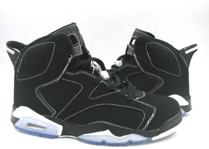 Special Air Jordan 6 Retro Black White - Click Image to Close