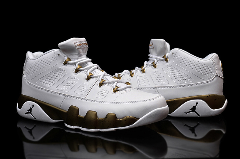 New Arrival Jordan 9 Retro Low 30th White Copper Shoes - Click Image to Close