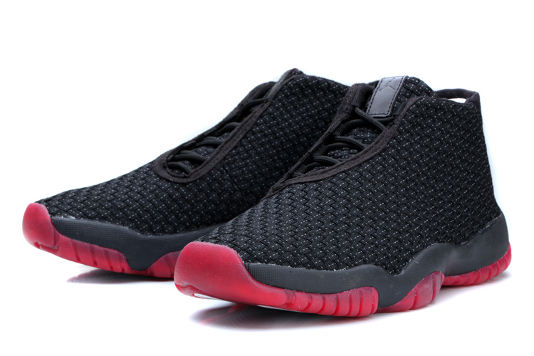 Air Jordan Future Black Red Shoes - Click Image to Close