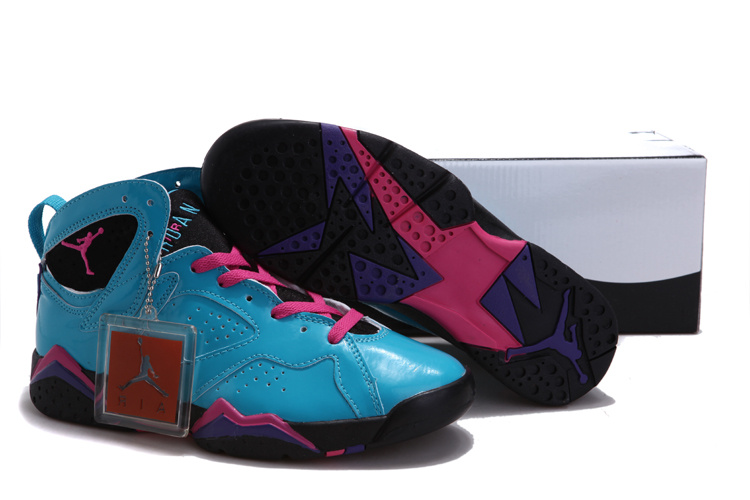 2015 Air Jordan Hardcover Blue Pink Black For Women