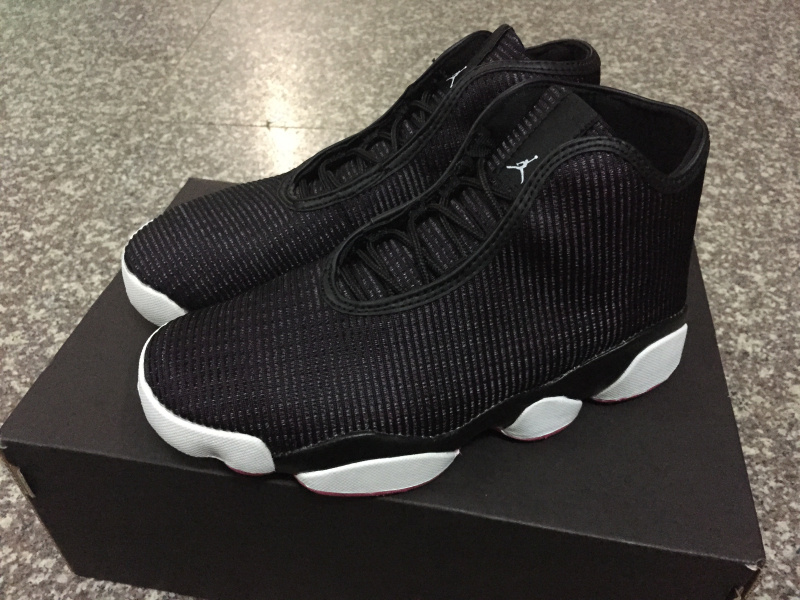 Classic Air Jordan Horizon GS OF AJ13 2016 White Black Shoes - Click Image to Close