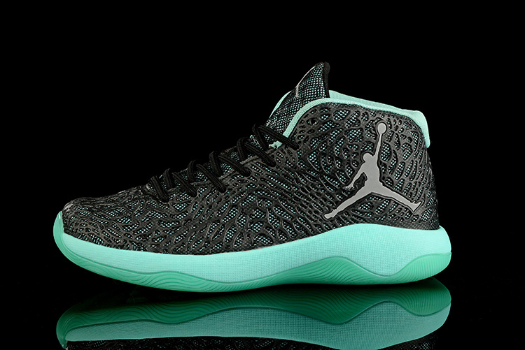 Classic Air Jordan Ultra.Fly Jimmy Black Green Shoes - Click Image to Close