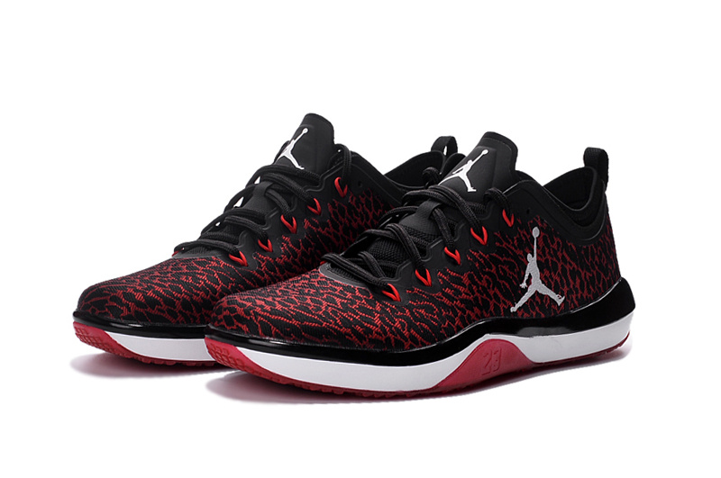 Classic Jordan Trainer 1 Low Red Black White Shoes - Click Image to Close