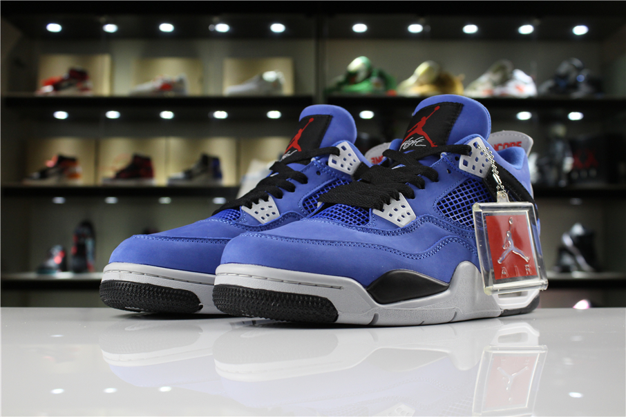 Eminem x Air Jordan 4 Encore Blue Black Grey Red