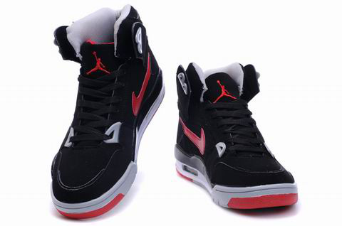 New High Heel 2012 Air Jordan 4 Black Red Grey Shoes