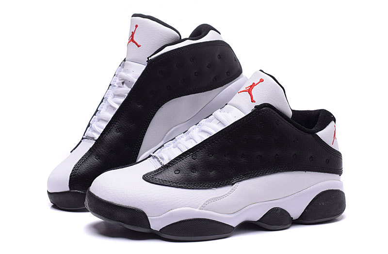 Air Jordan 13 Leonard Shoes White Black - Click Image to Close