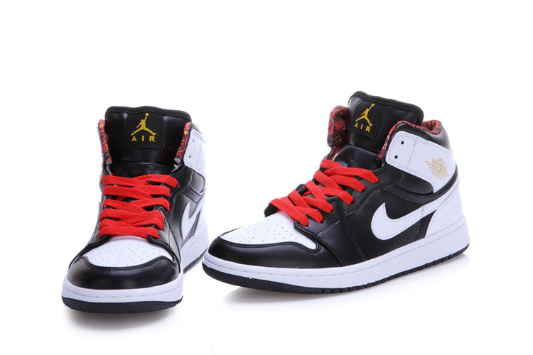 2015 New Jordan 1 Black White Red