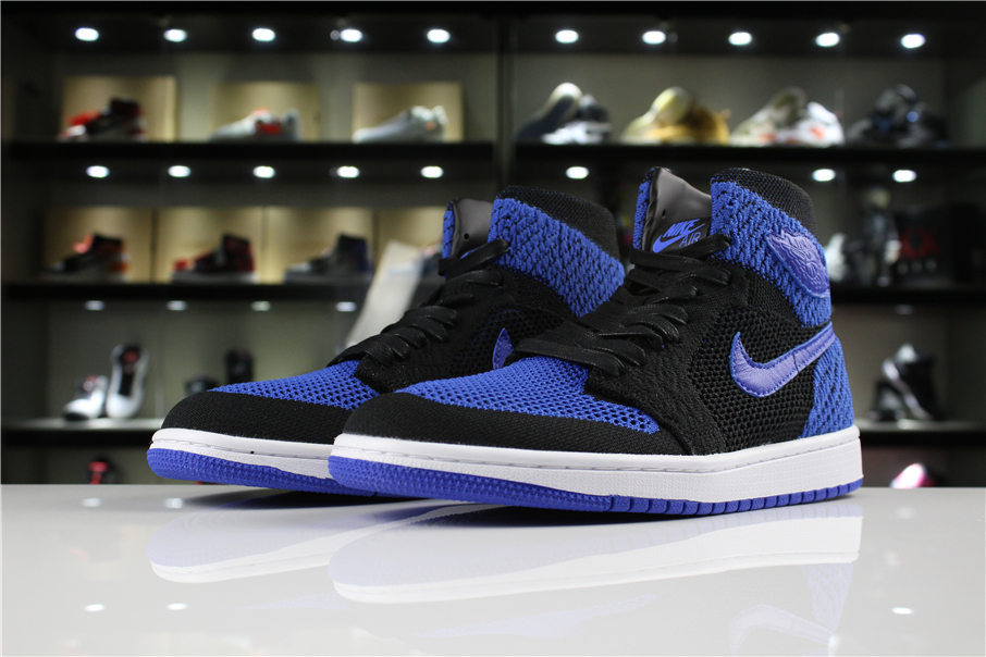 New Air Jordan 1 Retro High Flyknit Royal