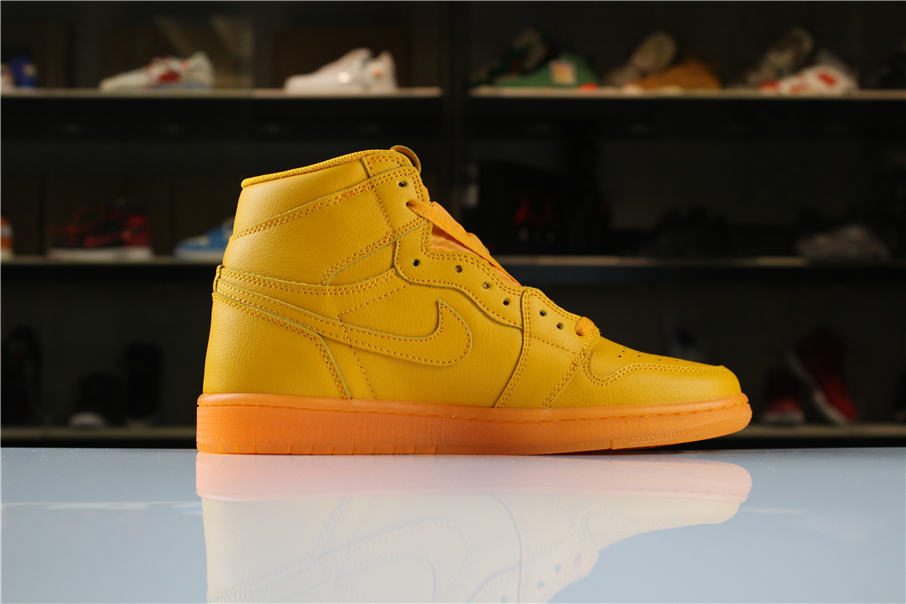 New Air Jordan 1 Retro High OG Gatorade Orange Peel - Click Image to Close