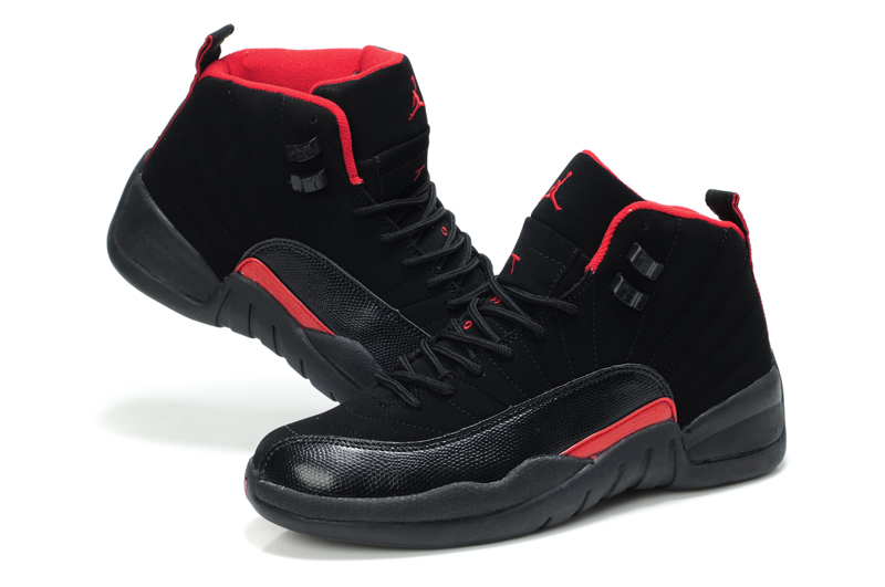 Air Jordan 12 Dark Black Red