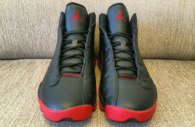 2015 New Jordan 13 Black Red For Women