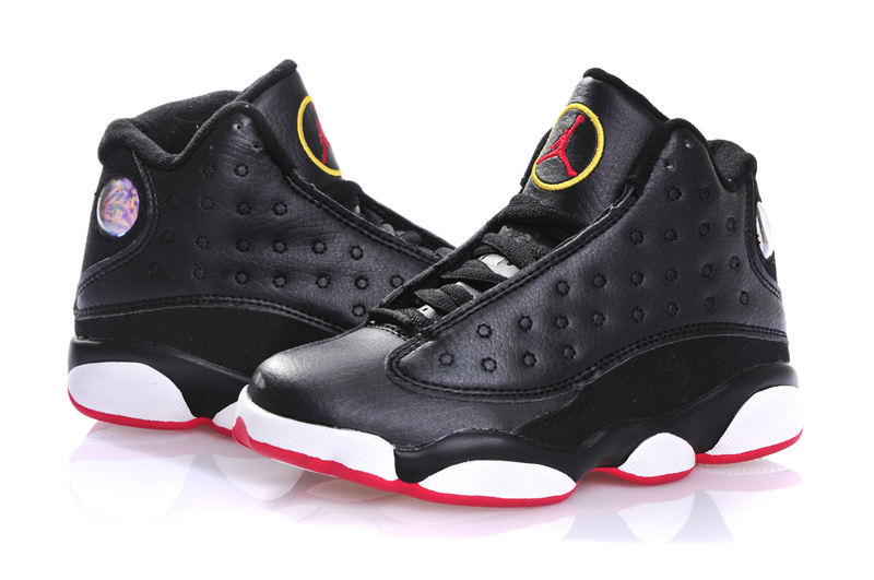 2015 New Jordan 13 Black White Red