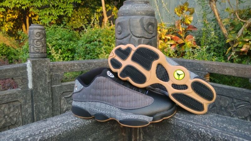 2016 Air Jordan 13 Low Black Orange Shoes