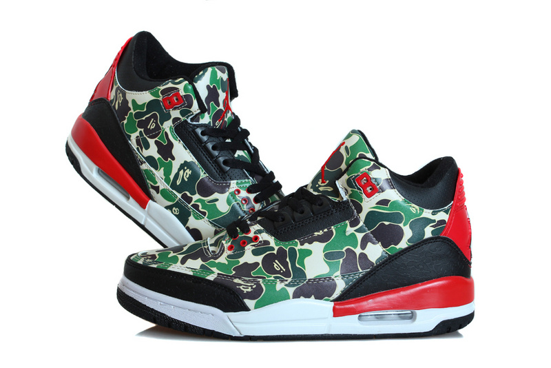 2015 New Jordan 3 Hero Warrior Green Black Red