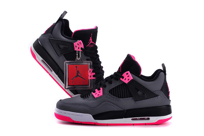 2015 New Jordan 4 GS Hyper Pink For Women - Click Image to Close