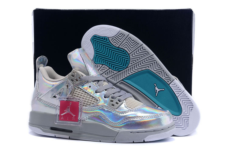 2015 Air Jordan 4 Painted Eggshell Edition Shoes