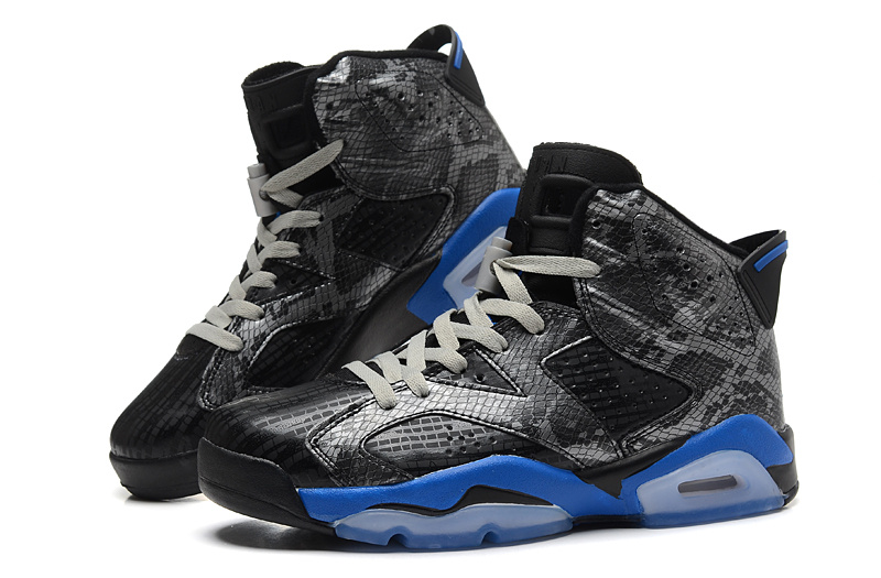 2015 New Air Jordan 6 Black Gold Shoes