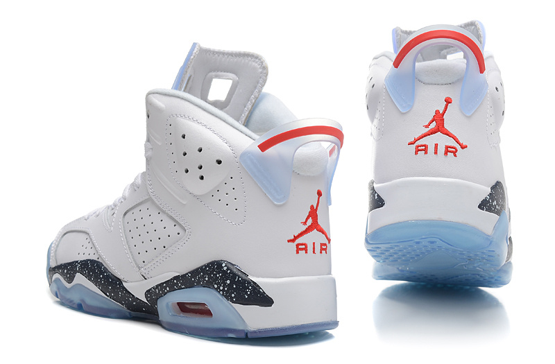 2015 New Jordan 6 White Black Baby Blue