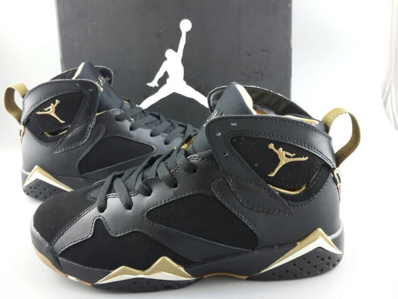 2015 New Jordan 7 Black Gold