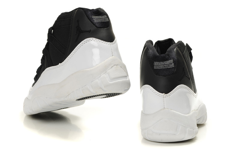 Air Jordan Retro 11 Black White - Click Image to Close