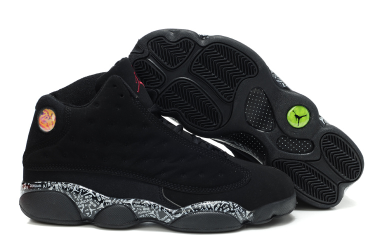 New Arrival Air Jordan Retro 13 Dark Black Shoes