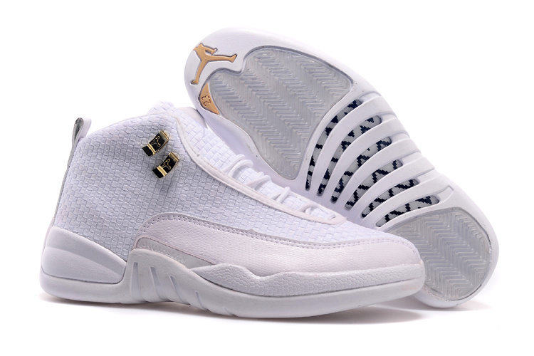 All White Jordan 12 Future Shoes - Click Image to Close