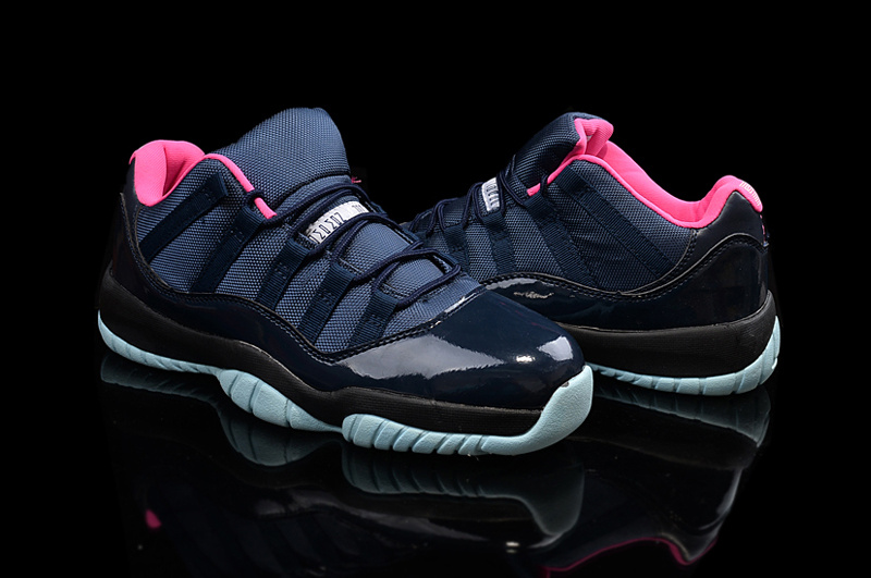 2015 Air Jordan 11 Shoes Black Pink