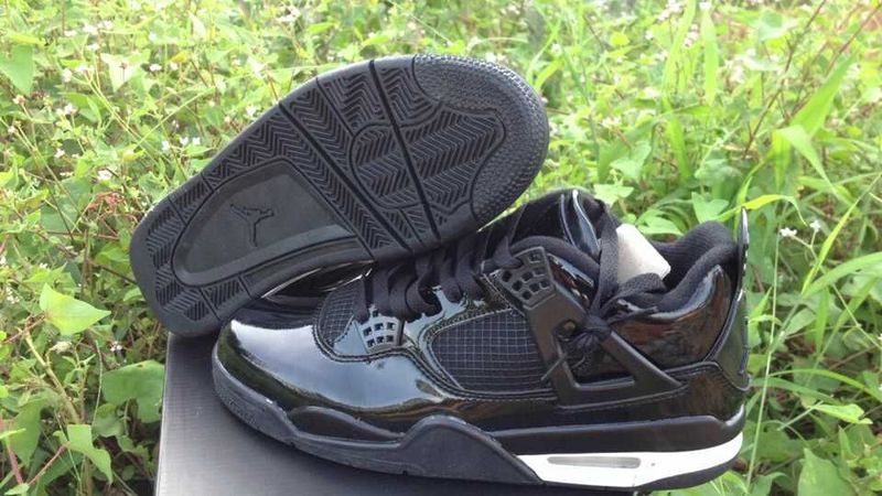 2015 Air Jordan 4 Retro All Black Shoes - Click Image to Close