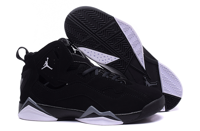 2015 Air Jordan 7 Shoes Black For Women