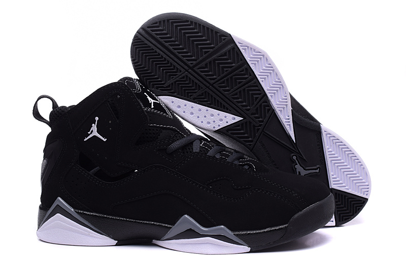 2015 Air Jordan 7 Shoes Black For Women 