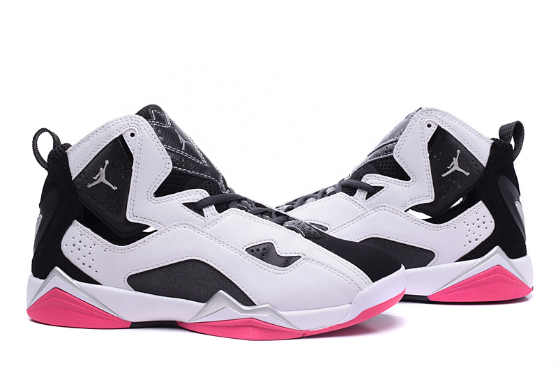 2015 Air Jordan 7 Shoes White Black Red For Women