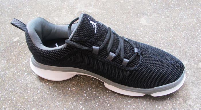 2015 New Jordan Running Shoes Black White