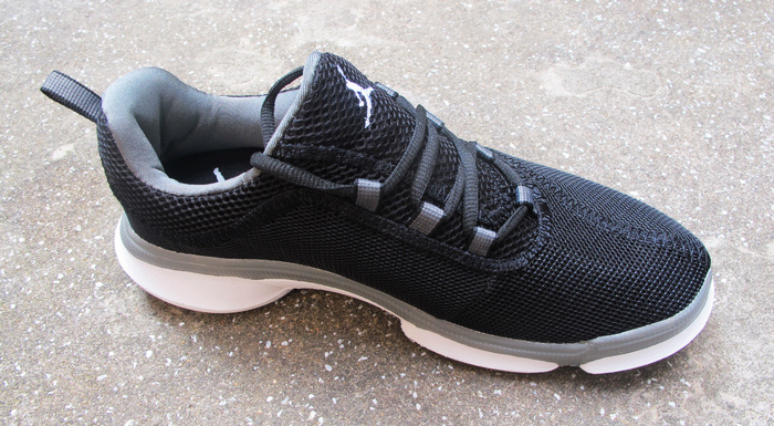 2015 New Jordan Running Shoes Black White - Click Image to Close