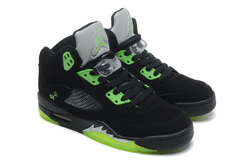 2015 Air Jordan 5 Retro Black Green