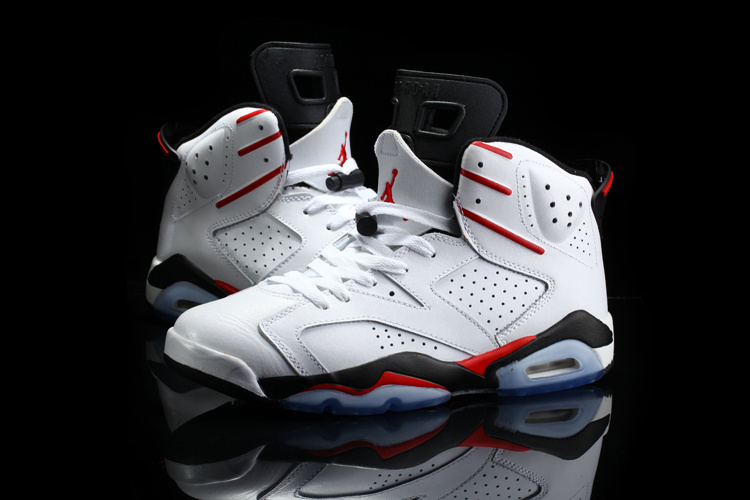 2015 Jordan 6 Retro White Red Black