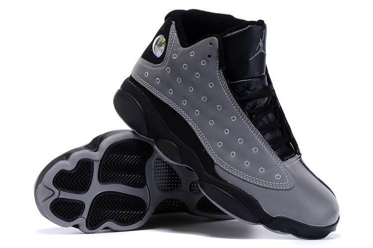 New Air Jordan 13 Doernbeacher Shoes Grey Black - Click Image to Close