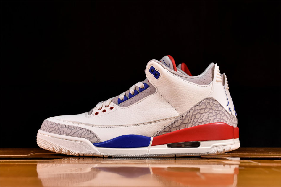 air jordan 3 international flight sail sport royal light bone fire red - Click Image to Close