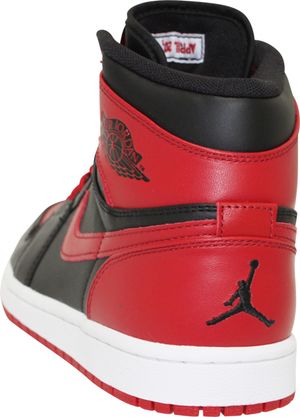 Authentic Air Jordan 1 I Retro High DMP Bulls vs Celtics 60 Pack Black Varsity Red Shoes