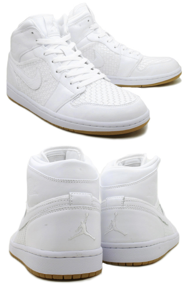 Authentic Air Jordan 1 I Retro High Premier White Metallic Platinum Shoes