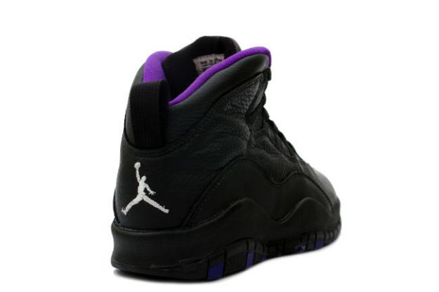 classic air jordan 10 original sacramento kings black shoes