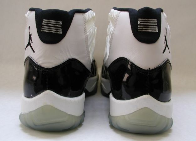 classic air jordan 11 original concord white black dark shoes