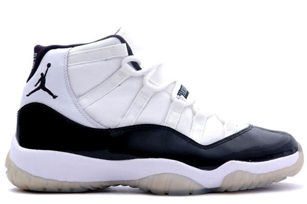 classic air jordan 11 retro concord white black dark shoes