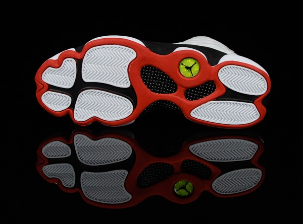 popular air jordan 13 retro white black true red - Click Image to Close