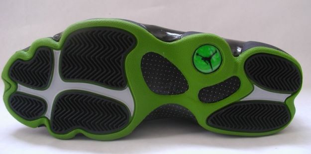 special air jordan 13 retro altitudes black altitude green shoes