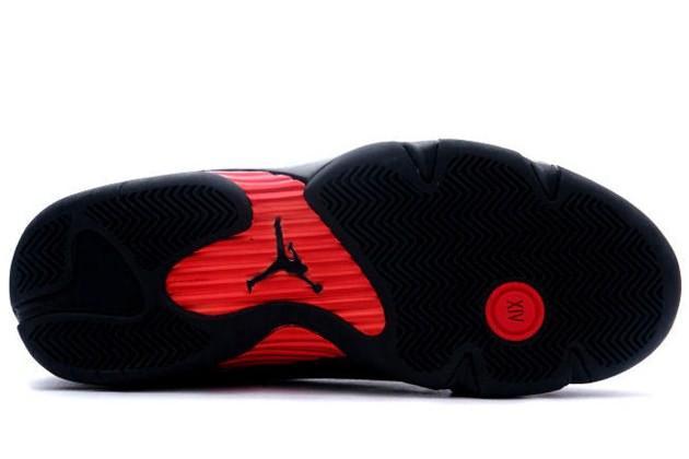 Classic Air Jordan 14 Final Last Shot Black Varsity Red Shoes