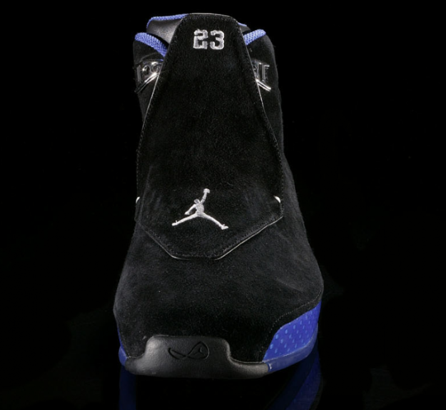 classic air jordan 18 black royal blue shoes