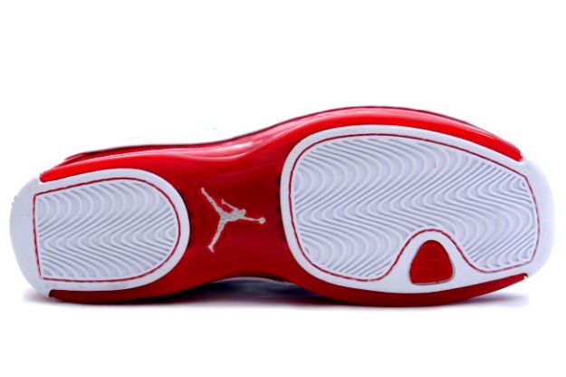 classic air jordan 18 white varsity red shoes