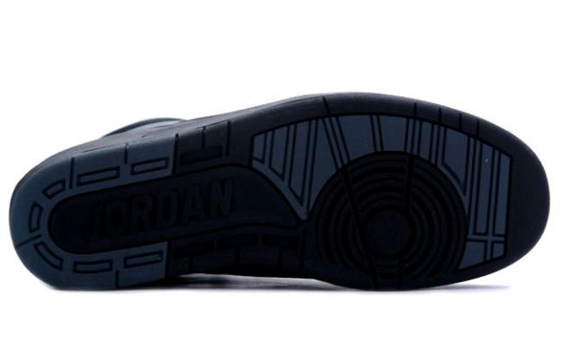 Original Classic Air Jordan 2 Retro Black Chrome Shoes - Click Image to Close