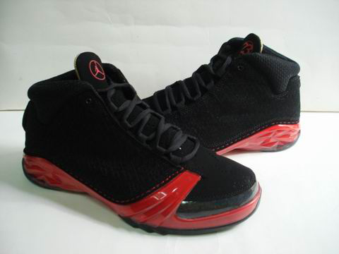 Classic Air Jordan 23 Black Red Shoes - Click Image to Close