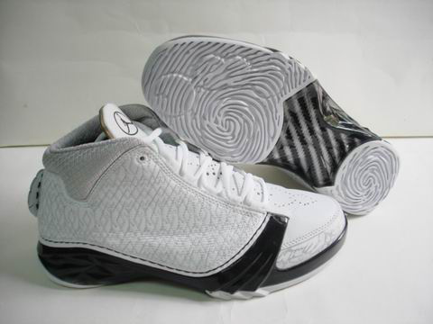 Air Jordan 23 White Grey Black Shoes